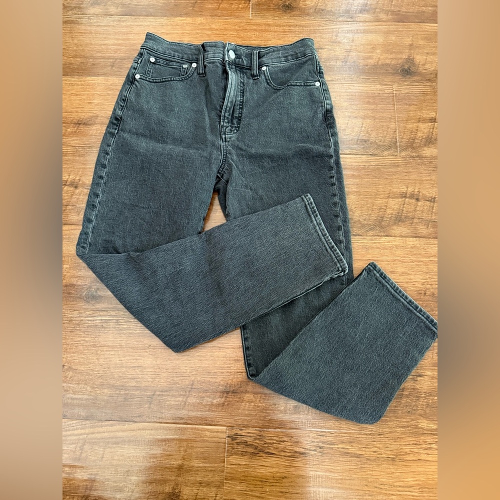 Madewell The Perfect Vintage Jean Denim MD711 Jeans Size 27 Black